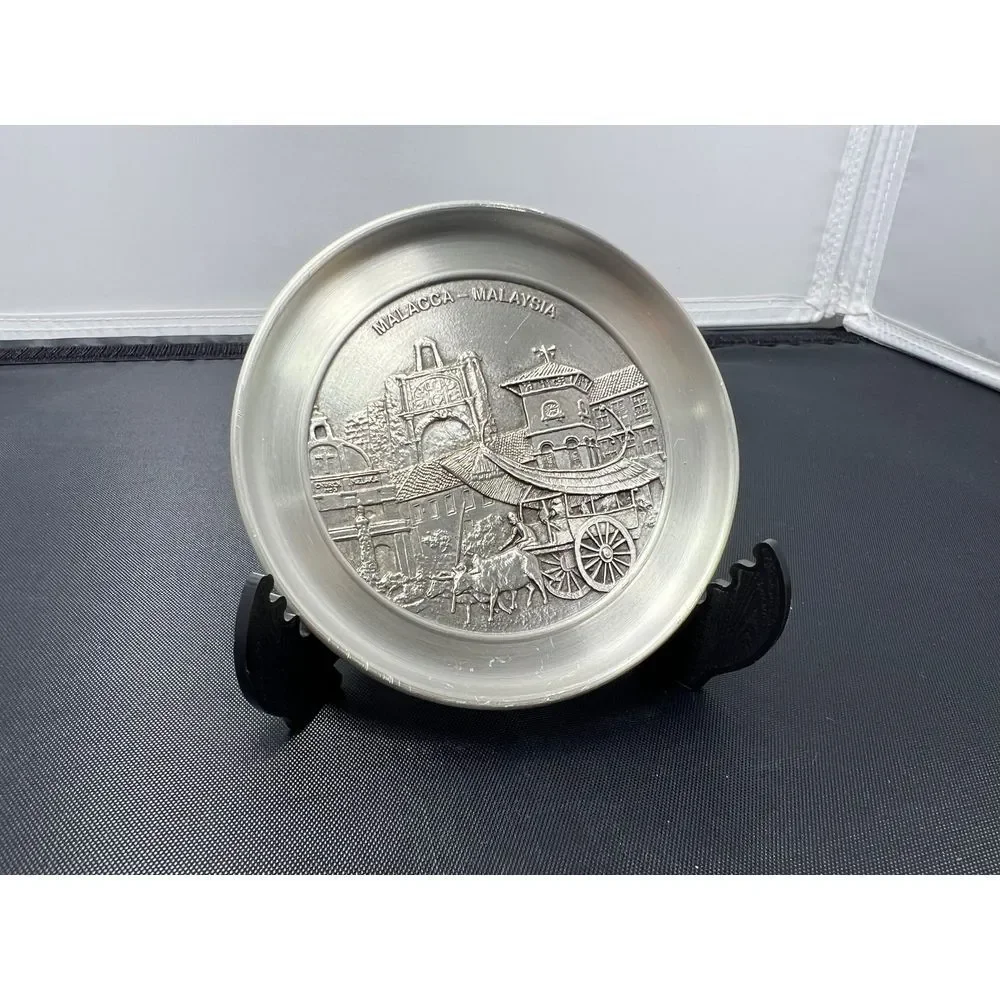Royal Selangor Pewter‎ Decorative Plate Malaysia Malacca Collectible Wall Decor